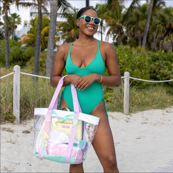 SCLN x Target | Beach Tote | 2022 Release | Rare Tote | Stoney Clover Lane - Picture 5 of 5